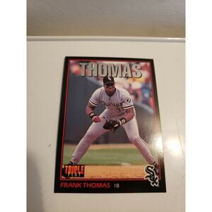 Frank Thomas 1993 Donruss Triple Play #26 - Chicago White Sox - MLB - Fresh Pull